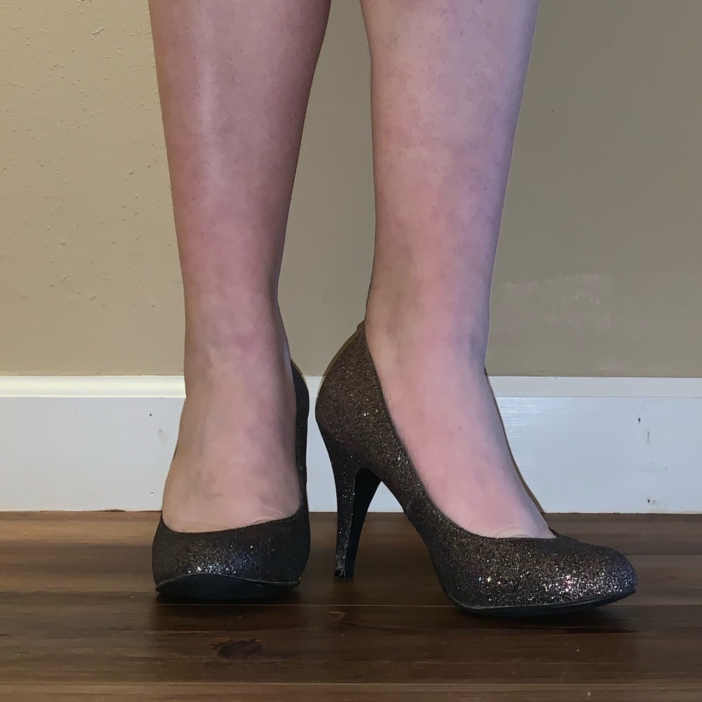 Purple/Multicolored High Heels
